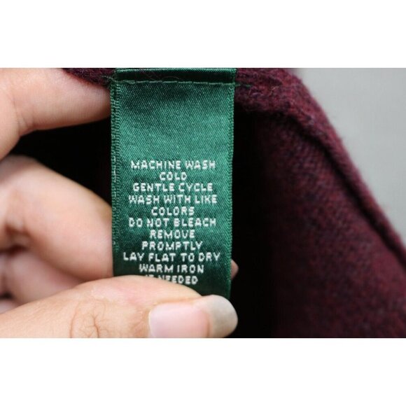 Lauren Ralph Lauren Sleeveless Open Front Cardigan-Lamb's Wool Cashmere-S-NWT - Picture 8 of 13